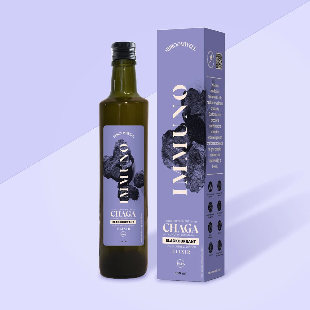 Chaga IMMUNO eliksiir mustsõstraga 500ml