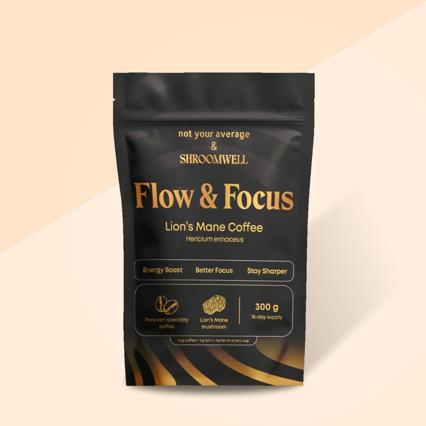 Flow & Focus Lion's Mane kohv 300g