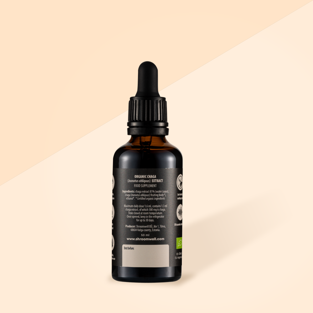 Chaga ekstrakti tinktuur 50ml