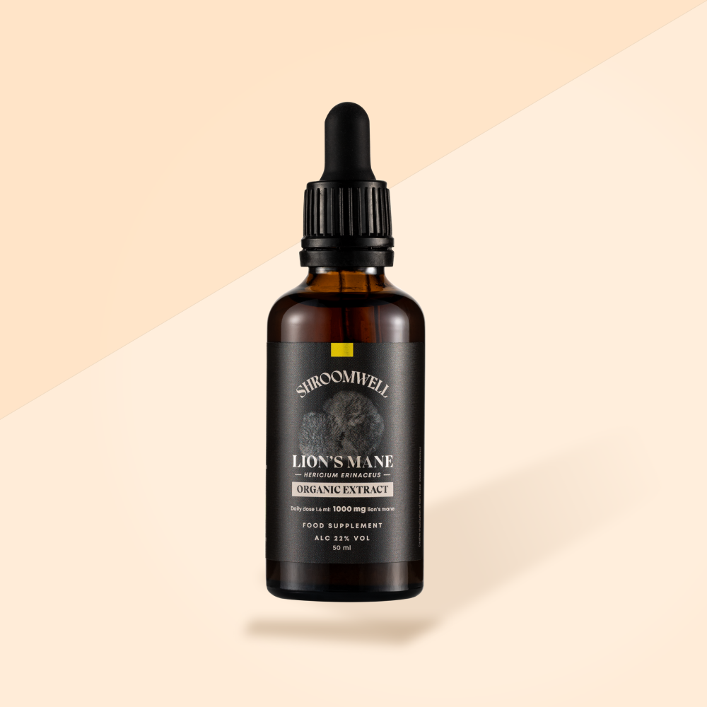 Lion's Mane ekstrakti tinktuur 50ml