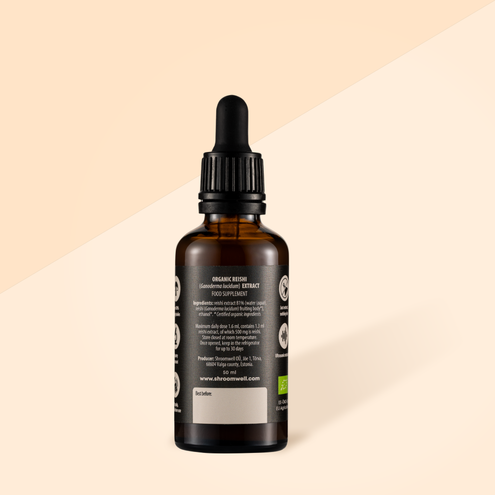 Reishi ekstrakti tinktuur 50ml
