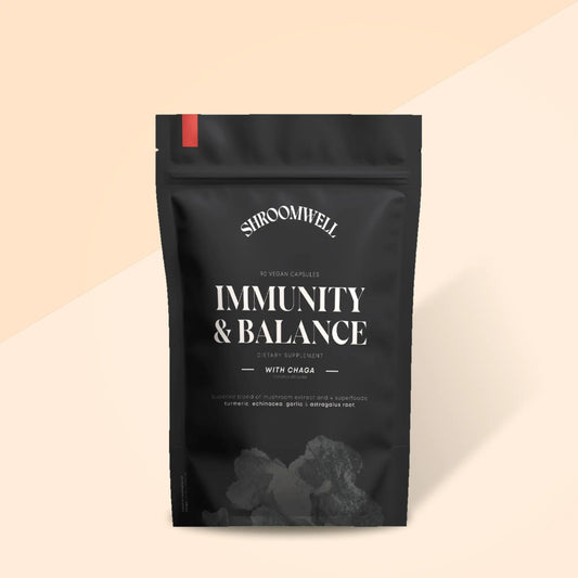 IMMUNITY & BALANCE kapslid Chaga ja supertoitudega 90tk