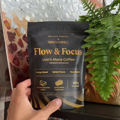 Flow & Focus Lion's Mane kohv 300g